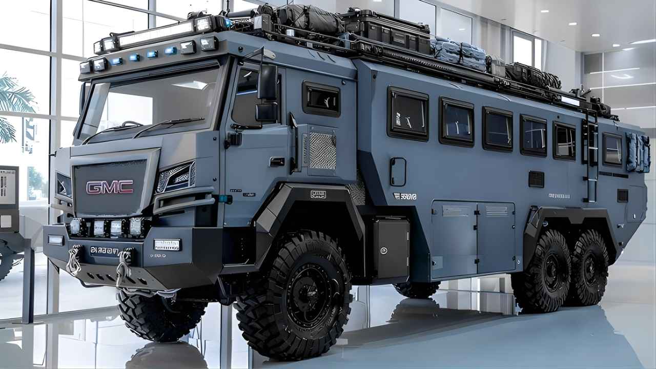 2026 GMC 6×6 Armoured Motorhome